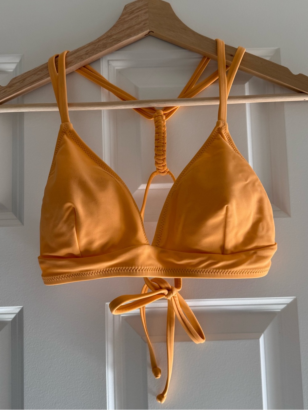 Hollister orange bikini top